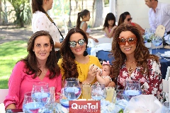 Paola Meade, Alejandra Zumalacarregui y Daniela Díaz de León.