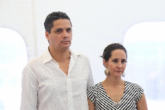  Armando Zárate y Mariana González.