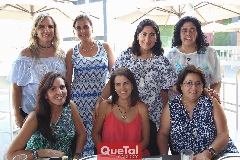 Ana Clara Bárcena, Lidia Cantú, Gema de la Vega, Sol Carreras, Dulce Herrera, Mónica Ayala y Maja Marti.