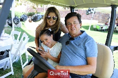  Lourdes López, Lu y su abuelito Chato López.