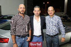  Jeppo Mahbub, Rodrigo Veytia  y Elías Abud.