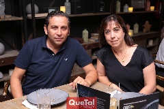  Alejandro de Alba y Claudia Márquez.