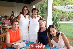Olivia Villarreal, Alma Rosa Orozco, Alicia Dibildox, Patsy Harris y Montserrat Díaz Infante.