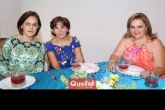 Gladys Rangel, Irma Estela Martínez y Anita  Hernandez.