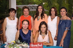 Alicia Dibilbox, Olivia Villarreal, Ale Díaz Infante, Alma Rosa Orozco, Sandra Orozco, Patsy Harris y Montse Díaz Infante.
