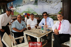  Billy Carret, Oscar Romero, Alberto López Fuentes, Carlos López Medina y Chile Serrano.