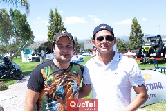 Mauricio Suárez y Jeshua Escobar.