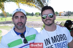 Nacho Archidonna y Gabriel Vitti.