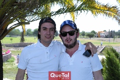 Jojo Torre y Eduardo Zepeda.