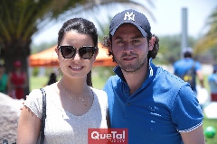  Gaby Díaz Infante y Abraham Salgado.