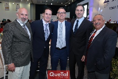  Güero Dávila, Manuel Lozano, Gerardo Zermeño, Luis Mahbub y Antonio Curiel.