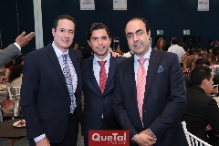  Manuel Lozano, Gerardo Serrano y Gustavo Puente.