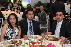  Judith Ríos, Francisco Rodríguez y Agustín Rodríguez.
