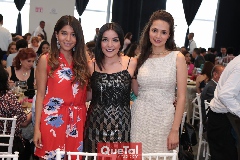  Pao Gallegos, Sol Pérez y Chío Huerta.