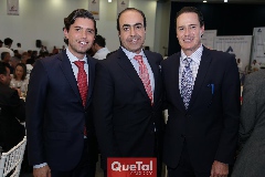 Gerardo Serrano, Gustavo Puente y Manuel Lozano.