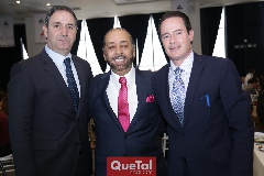  Luis Antonio Mahbub, Teófilo Torres Corzo y Manuel Lozano.