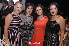  Adriana Marvely, Marisol de Pérez, Marcela Zapata y Marisol Pérez.