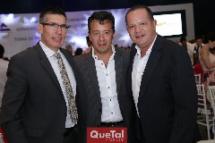  Mauricio Alcalde, Víctor Barrales y Antonio Martínez.