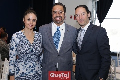  Araceli Flores, Jaime Cantú y Julián Ramírez.
