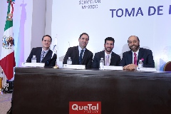  Manuel Lozano, Luis Mahbub, Luis Fernando Almazán y Teófilo Torres Corzo.