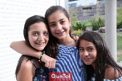 Sofi, Marijó y Gaby.