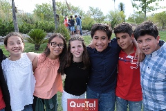 En el cumple de Ayrton.