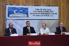  Teófilo Torres Corzo,. Felipe de Jesús Robledo, Juan Manuel Carreras y Manuel Fermín Villar.