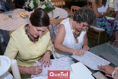 Firma de Patricia Wagner y María Esther Treviño.
