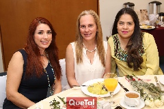 Andrea Jiménez, Leticia Padilla y Silvia Reyna.