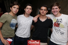  Gonzalo Alcalde, Diego de la Vega, Aldo Pizzuto y Diego Bárcena.