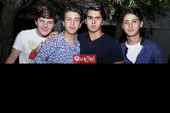  Diego Bárcena, Alejandro Anaya, Juma Suárez y Diego Díaz.