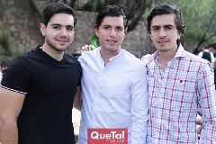 Mauricio Mahbub, Gerardo Serrano y Guillermo Gómez.