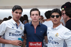  Andrés, Eugenio y José Pablo.