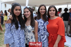  Ana Pau, Vanessa, Marijó y Carlota.