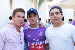  Diego, Santi y Juan Pablo.