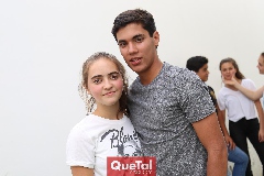 Lorenza Hinojosa y Andrés Quintero.