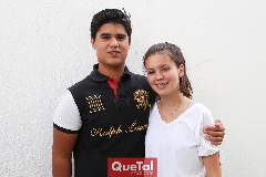 José Pablo Piñero y Renata Acevedo.