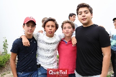  Roberto, Juan Pablo, Jacobo y Juan Pablo.