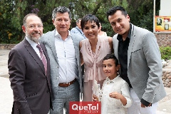  Gerardo Rodríguez, Sergio Torres, Claudia Grijalva, Jesús Grijalva y Sergio.