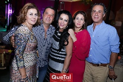 Ceci Morales, David Lozano, Mercedes y Raquel Morales y Rodolfo Rivera.