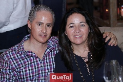  Jorge Aldrett y Claudia Álvarez.
