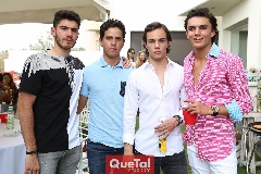  Héctor Mahbub, Alex Santibáñez, José Miguel Meade y Jaime Ruiz.