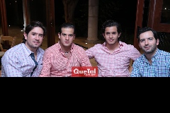  Fernando Abud, Samer Medlich, Julián Abud y Joaquín Olmos.