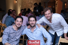  Miguel Torres, Santiago López y Alejandro Abud.