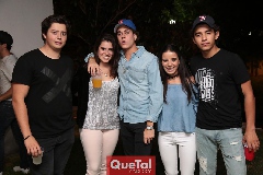  Juan Pablo Arriaga, Cassandra Nava, Tomás Alcalde, Dany Navarro y Mario Véliz.