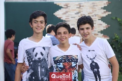  Osman, Santi y David.