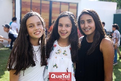  Isabela, Ximena y Camila.