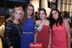  Mari Carmen Ruiz, Isabel Mejía,  Lucía Escalante y Mari Carmen Mejía.