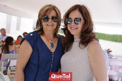  Leticia Escudero y Laura Aristegui.