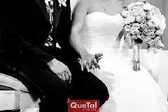 bod0a de Daniela Alfaro y Andrés Benavente.